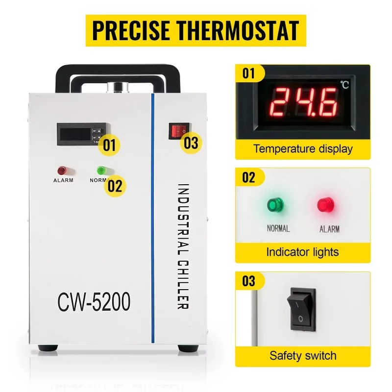 【Industrial】SIHAO Industrial W - Laser Industrial Chiller ulasan dan harga