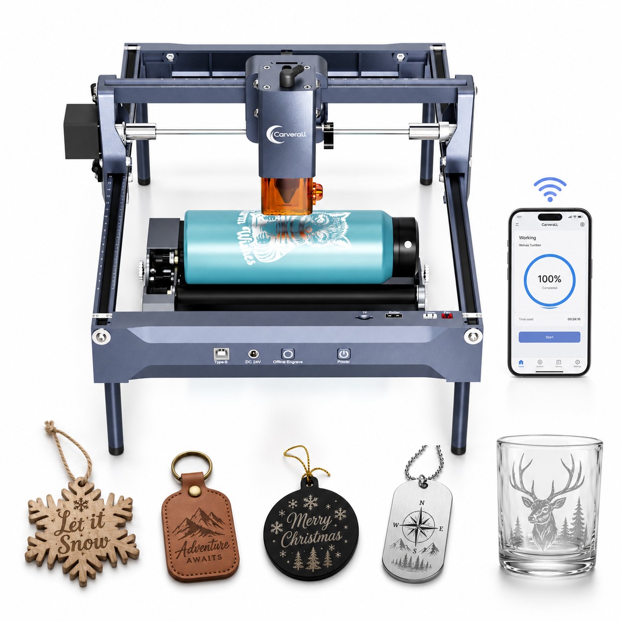 Carverall K15 Pro Laser Engrav - Industrial Laser Engraver ulasan dan harga