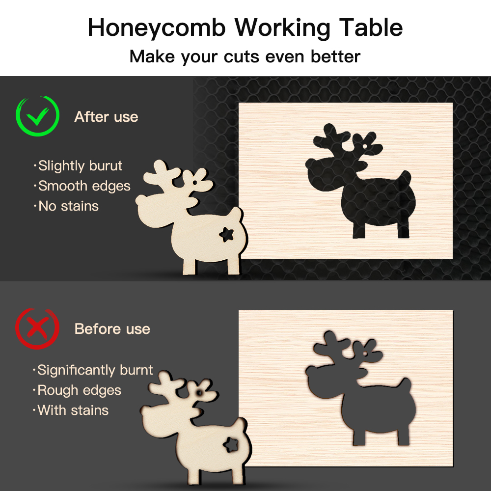 Laser Engraving Machine Fast S - Honeycomb Laser Bed ulasan dan harga