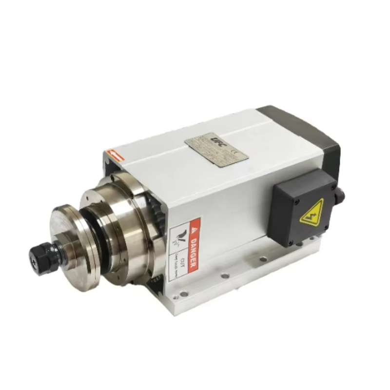5.5KW  Square Air Cooled High  - Cnc Spindle Motor ulasan dan harga