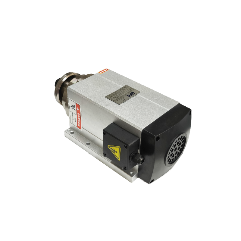 5.5KW  Square Air Cooled High  - Cnc Spindle Motor ulasan dan harga